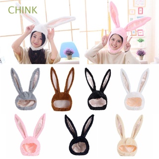 CHINK Cute Bunny Ears Hat Plush Holiday Party Favors Hat Rabbit Hat Women Girls Head Warmer Funny Costume Decorations Photography Props/Multicolor
