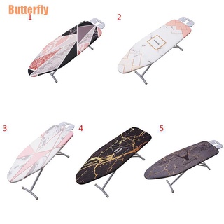 Butterfly(@) 140*50cm mármol grueso retención de calor fieltro tabla de planchar cubierta fácil de instalar