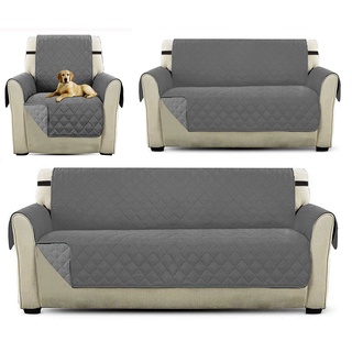 Fundas de sofá decoración sofá protector sofá decoración del hogar mascota perro niños accesorios reversibles