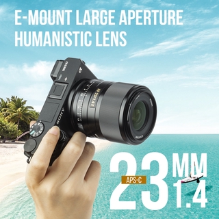 Viltrox 23mm F STM para Sony E-mount lente de cámara para Sony 0 0 A9 A7RIII A7M3 A7RIV Auto Focus AF 23/ E APS-C lente