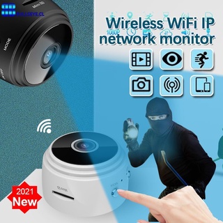 Mini cámara micro espía A9 WIFI batería infrarroja oculta imán Cámara inalámbrica WiFi Monitor de red IP Cámara de seguridad HD 1080P BULLSEYE cl