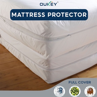 Protector de colchón con cremallera impermeable funda de colchón funda de cama Anti chinches sábana Cadar Protector de cama