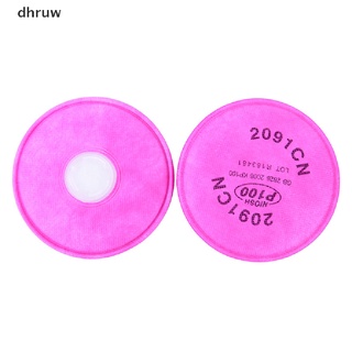 dhruw 2pcs 2091 filtro de partículas p100 para 5000 6000 7000 series respirador cl