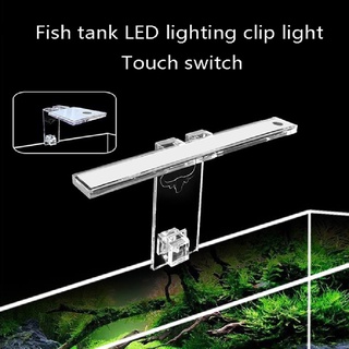 Failkvfv Lámpara De Acuario LED De La Planta De Luz Se Adapta A Los Tanques Acuática Soporte
