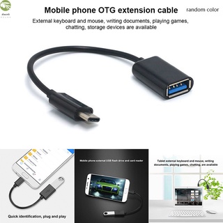 cable adaptador/convertidor/puerto usb/otg tipo c/1 pieza para teléfonos inteligentes tablet (1)