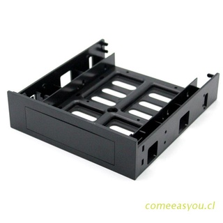 COMEE ABS Plastic 5.25inch Optical Drive Position to 3.5 inch 2.5 inch SSD Bracket Dock Hard Drive Holder For PC Enclosure