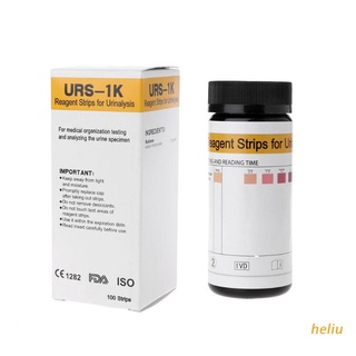 heliu 100pcs/set Ketone Strips Home Ketosis Urine Urinary Test-Atkins Diet Weight Lose