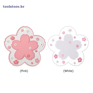 [recomendado]alfombra Decorativa de escritorio en forma de flor Anti-quemaduras Simple antiadherente (2)