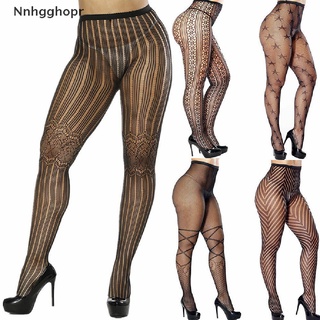 [Nnhgghopr] Pantyhose Socks Tights Women Fashion Fishnet Stockings New Lace Sheer Plus Size Hot Sale