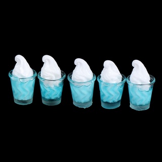 [GBC] 10pcs 1/12 casa de muñecas miniatura pretender comida caramelo Color helado taza bebida [Glowingbrightlycool] (7)