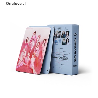 【Onelove】 54pcs/set TWICE ITZY MAMAMOO Red Velvet IU Lomo Card Photo Album Photocard Card 【CL】