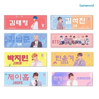 kpop bts jin jungkook impresión tela no tejida soporte banner concierto suministros