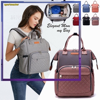 mujer maternidad pañal mochila de gran capacidad bolsa de viaje bebé
