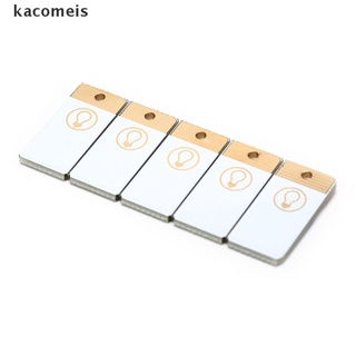 [kacomeis] 5 piezas de lámpara de noche mini tarjeta de bolsillo usb de alimentación led 5v luz para ordenador portátil dsgf