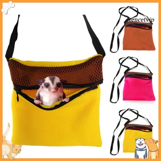 [Vip]Portable Breathable Hamster Hedgehog Bag Carrier Cage Pets Outdoor Travel Pouch