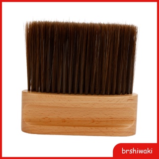 [brshiwaki] Brocha/esponjador De cuello/esponjadora De madera cómoda Para peluquería