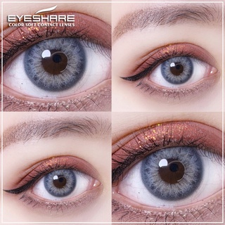 eyeshare 1 par (2 piezas) cntact lente taylor series lentes de contacto de color natural brillante 14 mm