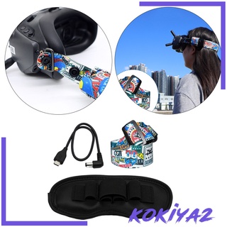 [Kokiya2] correa de cabeza para DJI FPV gafas V2 diadema personalizada almohadilla de protección