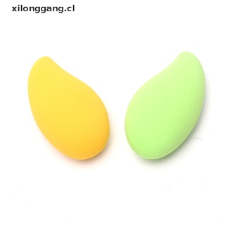 longang 1-3 pzs esponja de maquillaje suave en forma de mango/esponja para maquillaje facial/cosmético en polvo.