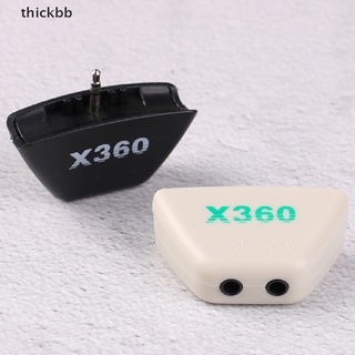 Thickbb auriculares auriculares micrófono convertidor de audio adaptador controlador para xbox 360 BR