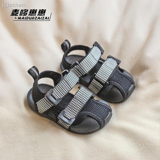 Sandalias de bebé para niños y niñas con suelas suaves de 1-3 años, niños pequeños, zapatos de playa antideslizantes, zapatillas de verano s Baotou 2