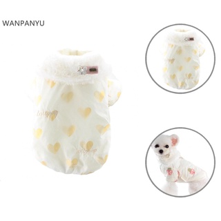 Wanpanyu Adorable ropa para mascotas perro de manga corta abrigo ropa cómoda accesorios para mascotas