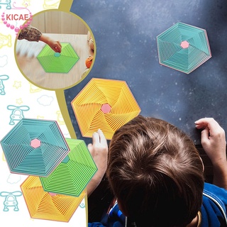 Kicae juguete De descompresión Hexagonal De imán juguetes torsión y deformación Hexágono Para niños y Adultos