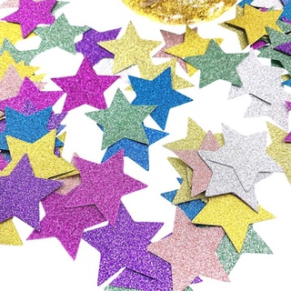 Colorido confeti Biodegradable papel corazón estrella relleno Eco fiesta boda decoración