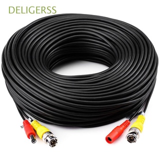 DELIGERSS Professional BNC Cable 5-20m Video Cable DC Power Cord Security Surveillance DVR CCTV Camera High Quality Recorder System