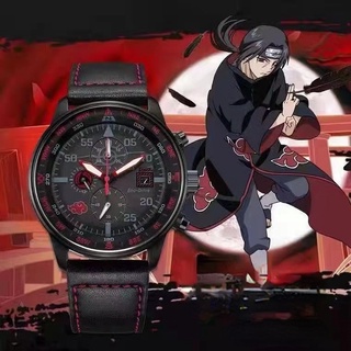 relojes hombre anime naruto uchiha itachi kakashi reloj de cuarzo casual de lujo hombres regalos cosplay (2)