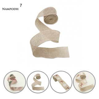 Nampodh 7 estilos de regalos cinta práctica de navidad cintas decorativas decorativas para fiesta