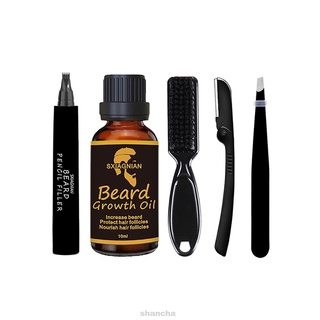 Home Natural con cepillo impermeable potenciador Facial conformación de peluquería herramientas de barba lápiz de relleno