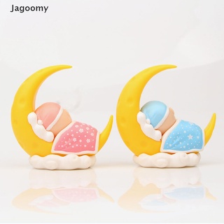 [Jagoomy] Micro-vista de la luna cubierta edredón dormir bebé hecho a mano decoración de tartas suministros