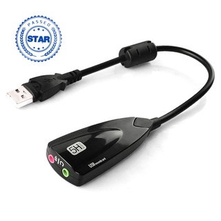 Adaptador de audio USB a micrófono/audífonos Jack estéreo Cable tarjeta de sonido D8C2