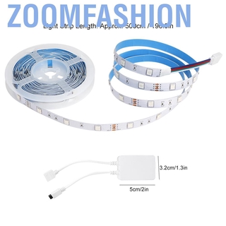 Zoomfashion 5M 5050 Television Strip Light 150LED Smart WiFi cinta de música enchufe UK 100‐240v (7)