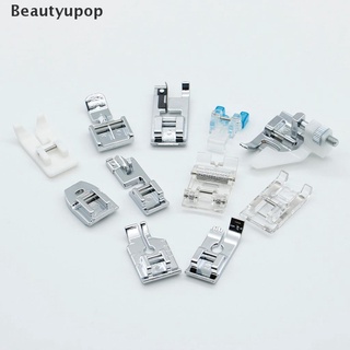 [beautyupop] 11 pzs prensatelas para máquina de coser doméstica/accesorios para máquina de coser caliente
