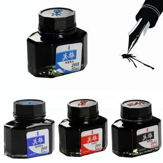 50ML Calligraphy Fountain Pen Smooth Ink Glass Bottle School Office Supplies
