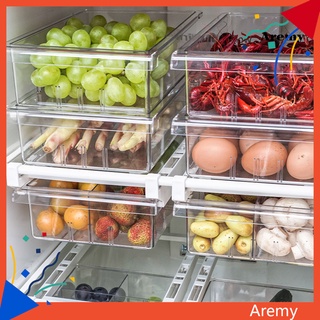 AREM 1/4/8 Compartment Multi-function Drawer Storage Box Organizer for Refrigerator