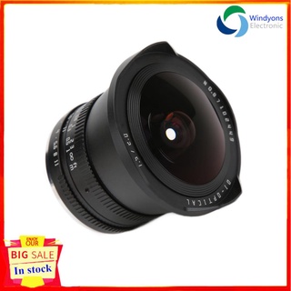 Windyons TTArtisan mm F2 APS‐C lente ojo de pez para cámaras Fuji X-T4 FX con filtro ND1000