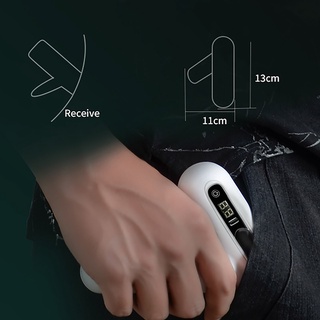 Mini USB eléctrico Fascia muscular relajante masajeador máquina de membrana de cuello (9)