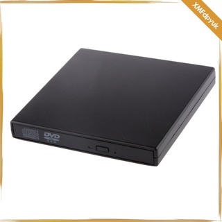 USB 2.0 External DVD Combo CD-R/RW CD-ROM DVD-ROM Burner Drive for PC Black (8)