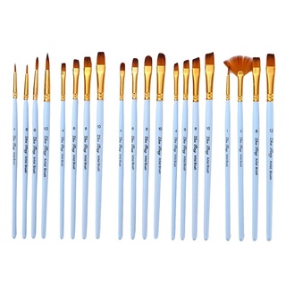 Paint Brush Set Nylon Hair Brushes for Oil Watercolor Painting Artist Professional Painting Kits