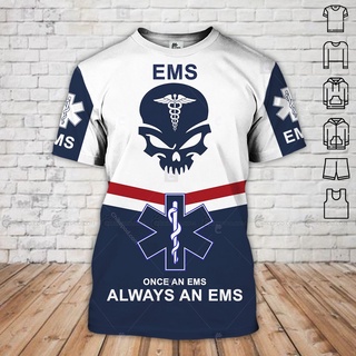 NEW Ems Nr530-T-Shirt 3D All Over Printed Clothes Style Summer Short Sleeve Round Neck Tee Tops