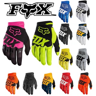 FOX 8-color S-XXL Actial Spot Racing Glove 2020/New Pure Black Fox Motorcycle Perspiration Breathable Gloves (1)