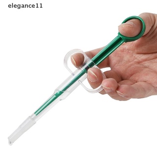 [elegance11] 1pcs pet medicine jeringa tablet píldora pistola piller push dispensador de agua medicinal [elegance11]