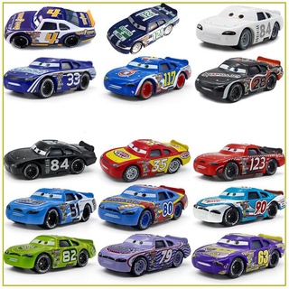 Número coche Disney Pixar Cars Lightning McQueen Jackson Storm ramírez vehículo juguetes niño