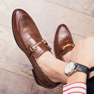 Los hombres zapatos de cuero zapatos de boda de los hombres marrón zapatos de cuero de los hombres zapatos formales zapatos de cuero zapatos de oxford zapatos formales zapatos de cuero coreano zapatos de oficina zapatos de los hombres mocasines zapatos de cuero de los hombres zapatos de cuero para los hombres zapatos formales para los hombres de la (2)