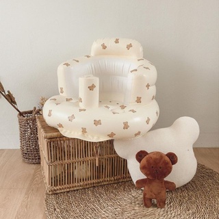Omg* multifuncional bebé PVC inflable asiento inflable baño sofá aprendizaje cena silla taburete de baño (4)