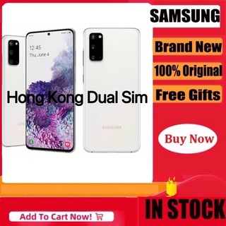 Dual Sim Samsung Galaxy S20 5G Hong Kong Versión G9810 128GB Teléfono Móvil Original Snapdragon 865 Octa Core 6.2 " 12GB RAM