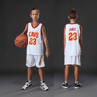 MZ 3 colores nba cleveland cavaliers 23 james kids baloncesto jersey (5)